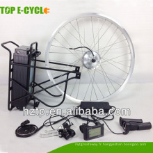 Kit vélo électrique pas cher avant arrière 36v250W avec affichage LED